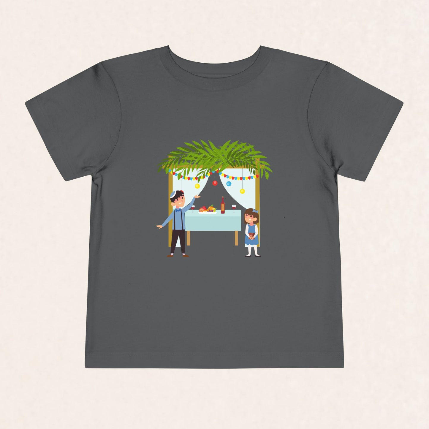 Sukkot - Toddler Short Sleeve Tee - The Gifted Jew