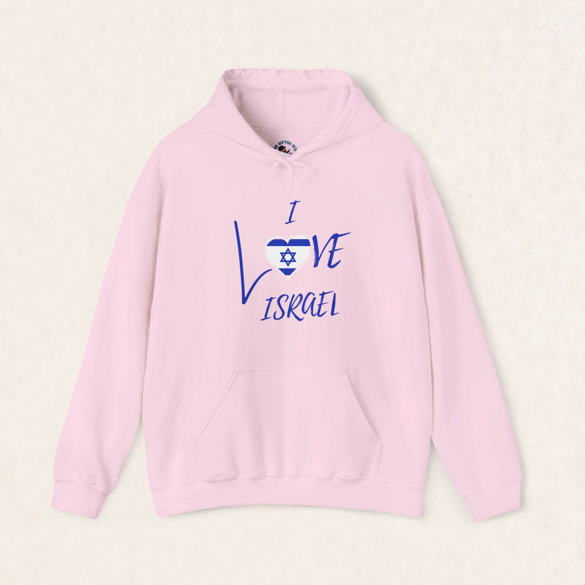 I Love Israel - Unisex Heavy Blend™ Hooded Sweatshirt - Israel Collection - The Gifted Jew