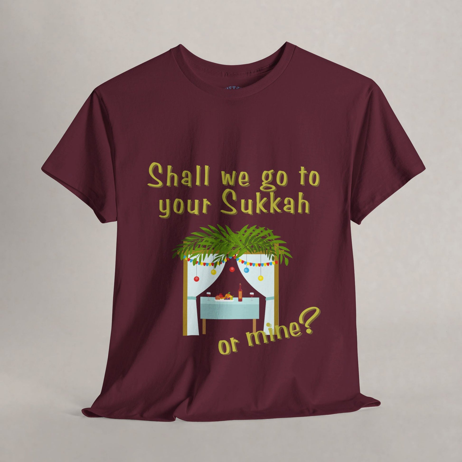 Shall we go to your sukkah or mine?  - Sukkot Collection - The Gifted Jew