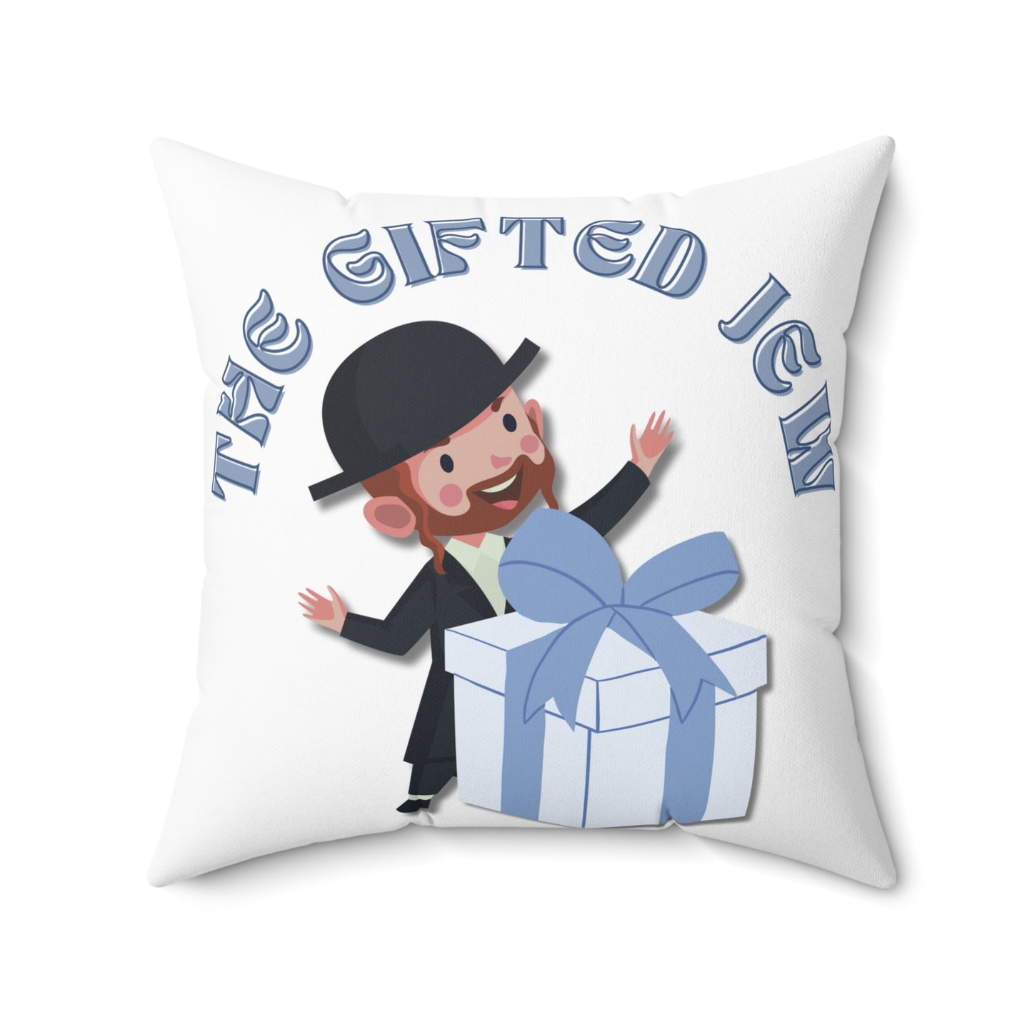 The Gifted Jew - Spun Polyester Square Pillow - The Gifted Jew Collection - The Gifted Jew