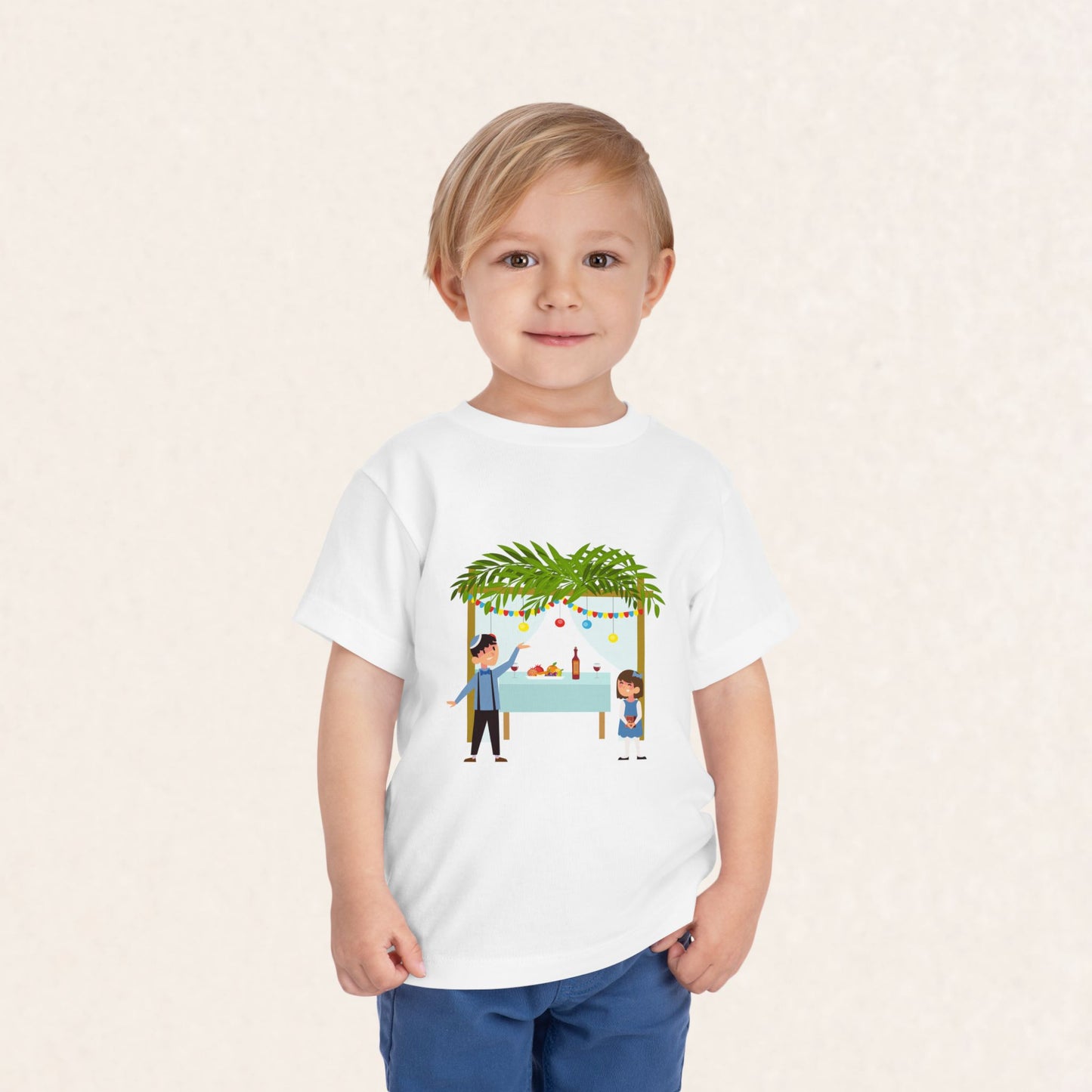 Sukkot - Toddler Short Sleeve Tee - The Gifted Jew