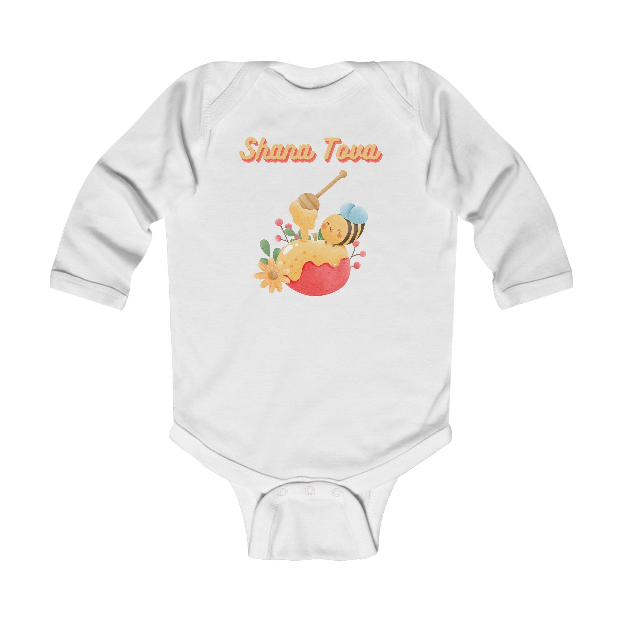 Shana Tova - Rosh HaShana - Infant Long Sleeve Bodysuit - The Gifted Jew