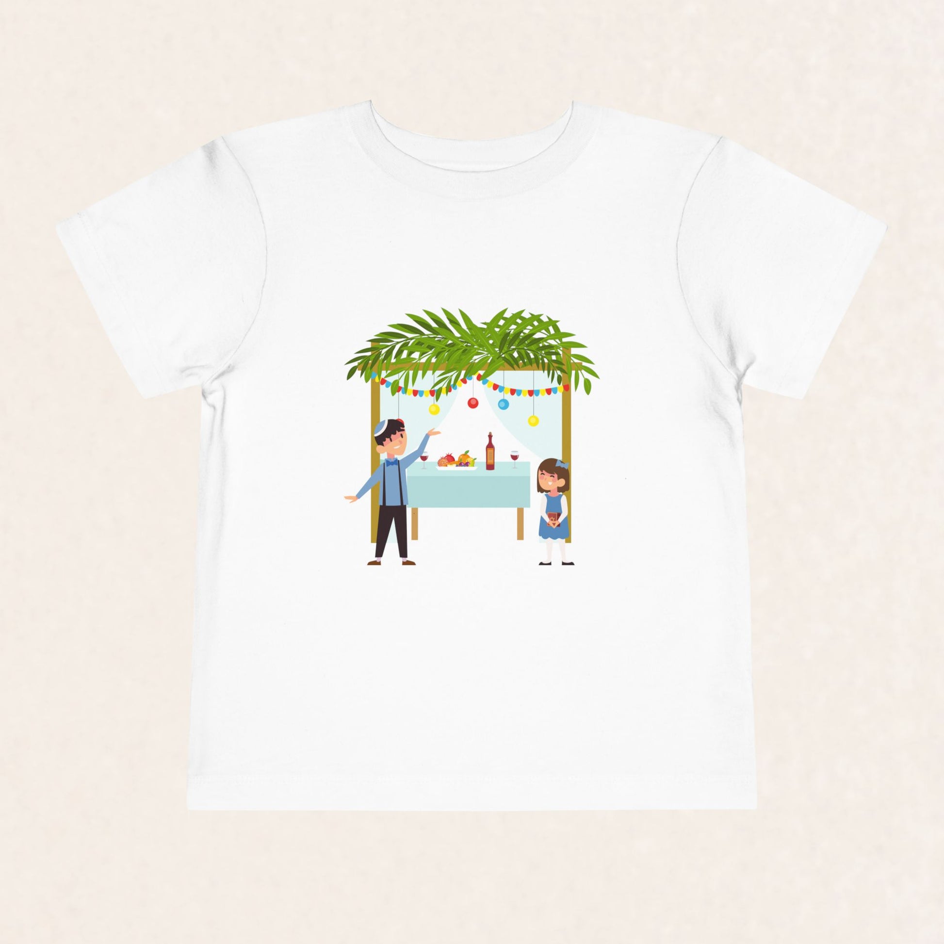 Sukkot - Toddler Short Sleeve Tee - The Gifted Jew