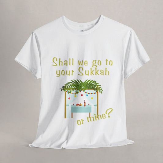 Shall we go to your sukkah or mine?  - Sukkot Collection - The Gifted Jew