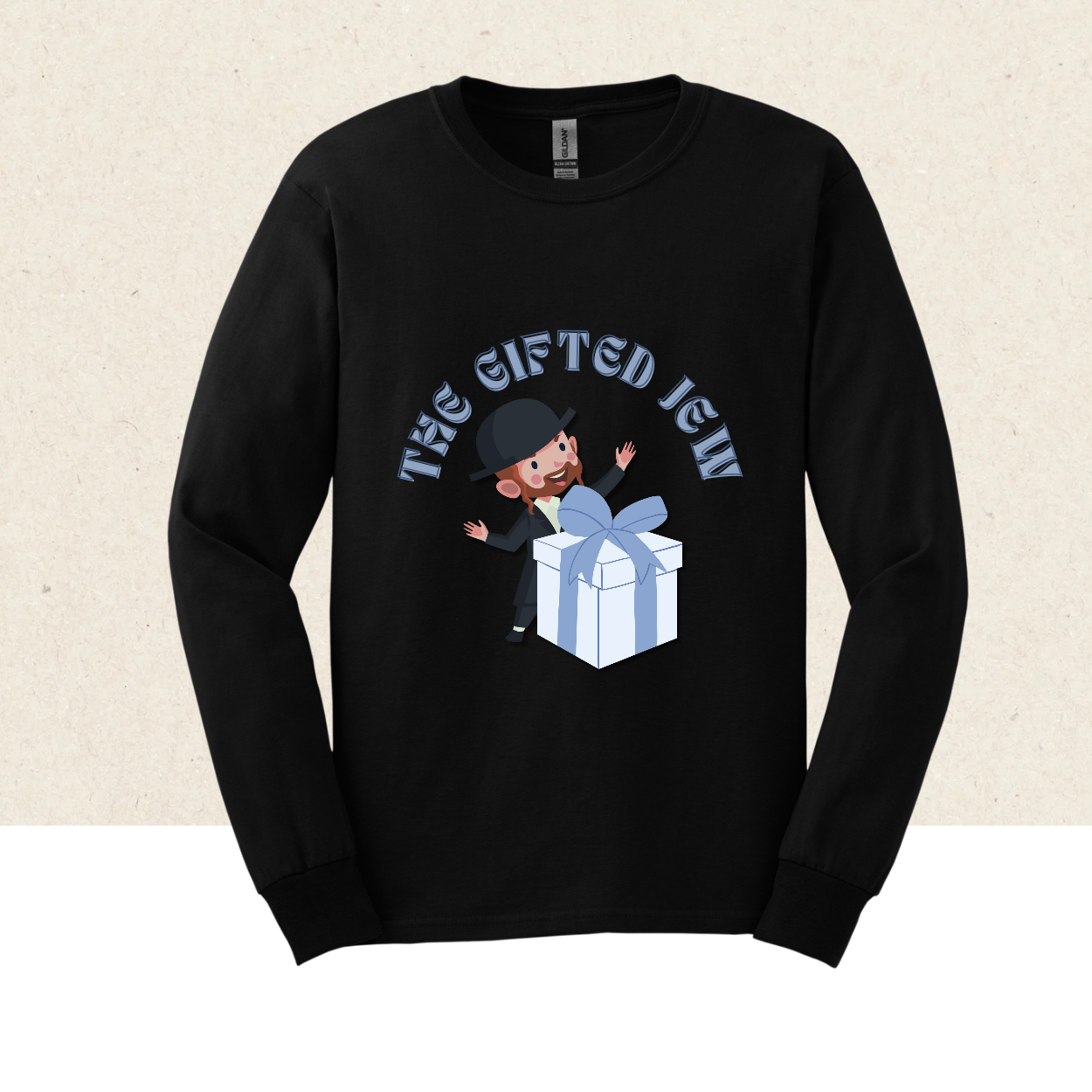 The Gifted Jew -  Ultra Cotton Long Sleeve Tee - The Gifted Jew Collection - The Gifted Jew